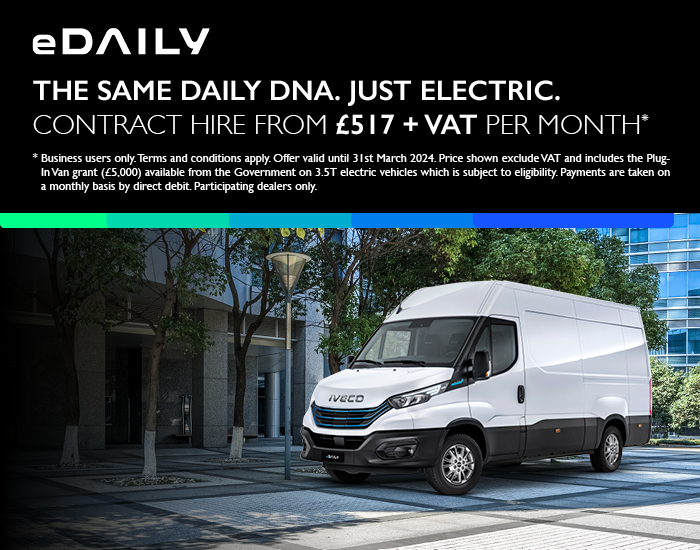 IVECO eDAILY CONTRACT HIRE